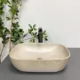 Умивальник (раковина) VBI RAVENNA BEIGE STONE MATT накладний — Photo 7