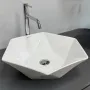 Умивальник (раковина) VBI ROCAZZO WHITE накладний — Photo 7