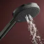 RAINDANCE ALIVE SELECT S ручний душ (3 типа струи RainAir, PowderRain, Massage), шліфованний чорний хром — Photo 8