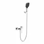 Змішувач для душу Qtap Capricorn з душовим гарнітуром Chrome (k35) QTCAP4060102C48221 — Photo 4