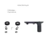 Комплект Qtap Robin Black Matt: Змішувач QTROB4060102B + Тримач QT829910842854OB + Шланг QTHADPVCSQ160B + Лійка QTRUC125BLM45951 — Photo 10