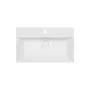 Раковина Qtap Nando K 600х355х125 White з донним клапаном QT12117060KW — Photo 8