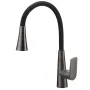 Змішувач для кухні Mixxus Premium Matis 011-T (NUT) Graphite Refl.Black (Колір граф.+сил.вилив чорн) (MI8268) — Photo 7