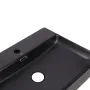 Комплект Qtap Nando LT: Раковина підвісна прамокутна 600х420х120 мм Matt Black + Донний клапан PU03O — Photo 10