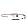 Змішувач для кухні Qtap Baruska з висувним виливом QTBAR9137103UN Brushed Nickel PVD — Photo 9