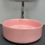 Умивальник (раковина) VBI PRATO PINK MATT накладний — Photo 6