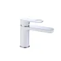 Змішувач для раковини Qtap Jay QTJAY270CRW45551 Chrome/White — Photo 2