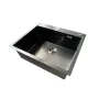 Мийка Mixxus MH5843 Micro Decor Graphite (3.0/0.8) з нерж. сталі (колір графіт) (MI8217) — Photo 6