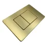 Кнопка змиву для інсталяції VBI ELBA X BRUSHED GOLD — Photo 4