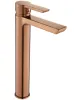 Змішувач для раковини (умивальника) REA ARGUS BRUSHED COPPER високий — Photo 5