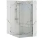 Душова стінка REA AERO N 100 CHROME * — Photo 5