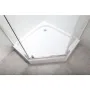 Душова кабіна з низьким піддоном MIXXUS LINES SCT01-90x90x198-TR CHROME прозоре скло 6мм NEW (в 2 ящ) (MI8370) — Photo 15