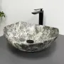 Умивальник (раковина) VBI RONTA DARK GREY STONE MATT накладний — Photo 5