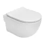 MERIDIAN Rimless унітаз підвісний CPT, в комплекті з сидінням Urea/Duroplast Slim, slow closing (48см) — Photo 5