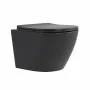 Унітаз підвісний Qtap Robin Ultra Quiet 520×365×340 мм, Anthracite, з сидінням Slim Duroplast / Soft-close / Quick Release QTROB26AN48995 — Photo 9