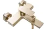 Змішувач для ванни та душу REA VERSO BRUSHED GOLD настінний з виливом — Photo 14