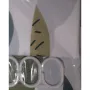 Шторка для ванної ZERIX SCP-008-180x200 з PEVA (поліетиленвінілацетату) (Візерунок "Листя") (ZX6081) — Photo 5