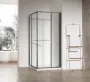 Душова кабіна без піддону Koer SR SC09-90x90x200-L-TR-07 прозоре скло Easy Clean 6мм Графіт (KR5685) — Photo 8