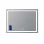 Дзеркало Qtap Mideya (MI2) 1000х800 з годинником, з LED-підсвічуванням Touch, з антизапотіванням, димером, рег. яскравості QTMID100080049266 — Photo 10