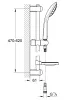Душовий гарнітур зі штангою, 1 режим струменю Grohe Euphoria (27266001) — Photo 12