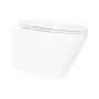 Унітаз підвісний Qtap Swan безобідковий з сідінням Soft-close QT16335180W — Photo 8