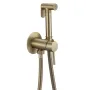 Змішувач для гігієнічного душу Mixxus Premium Hans 002-A Inner Brushed Gold з лійкою (Матове золото) (MI6922) — Photo 2