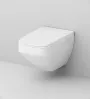 Унітаз підвісний безобідковий FlashClean, з кришкою-біде TouchReel AM.PM CCC50A1700SC Inspire 2.0 — Photo 12