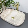 Умивальник (раковина) VBI RAVENNA TRAVERTINE GLOSSY накладний — Photo 9