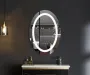 Дзеркало Mixxus PLAIN MV02-50x70 з Led Touch, Anti-fog, димером, регулятором яскравості, годинником (MI6010) — Photo 14