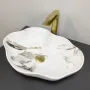 Умивальник VBI FALERIA CARRARA GLOSSY накладний — Photo 4