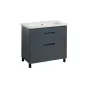 Тумба SANWEST GROUP Бостон Т-8 з умивальником Флоренс 105 Д графіт — Photo 2