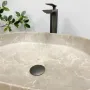 Умивальник (раковина) VBI VERONA 50 BEIGE STONE MATT накладний — Photo 8
