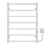 Рушникосушарка електрична Ladder П7 500х700 Deffi нержавіюча сталь (Білий, WD03, Праве підключення) — Photo 4