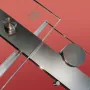 Бічна стінка до кабіни Koer SR SW01-90x200-TR-07 прозоре скло Easy Clean 8мм, графіт (KR5382) — Photo 46