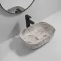 Раковина накладна MIXXUS PREMIUM DIVERSE-0113 MARBLE 455х325х135mm (MP6544) — Photo 13