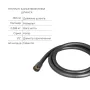 Комплект для душа Qtap Robin Black Chrome: Змішувачі QTROB4060102K+QTROB1060M102K+Тримач QT829910842854GRP+Шланг QTHADPVC160G+Лійка QTRUCA120R3GRP — Photo 16