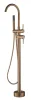 Змішувач для ванни VBI MILANO BRUSHED COPPER, підлоговий — Photo 2