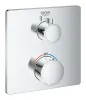 Термостат прихованого монтажу для 1 споживача Grohe Grohtherm Convent. Concealed (24078000) — Photo 4