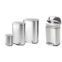 Відро для сміття з плавним закриттям прямокутне Mixxus Bevel-TC0112 SS Color 12л колір наржавійка (MI7087) — Photo 28