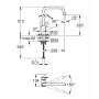 Одноважільний змішувач для мийки Grohe Eurosmart (305672430) — Photo 6