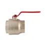 Кран кульовий Koer KR.214 - 4" FF ГГВ (ручка "важіль" червона) (KR4952) — Photo 7