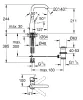 Змішувач для раковини L-розміру Grohe Essence New (32628AL1) — Photo 14