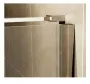 Душова кабіна без піддону Koer SR SC02-100x80x200-TR-01 прозоре скло Easy Clean 8мм, хром (KR5355) — Photo 11