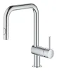 Змішувач для кухні з висувним виливом Grohe Minta (32322002) — Photo 7