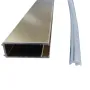 Душова перегородка Koer SR SP02-100x200-TR-12 Walk-In проз.скло Easy Clean 8мм, матове золото (KR5396) — Photo 50