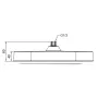 Лійка для душу стельова Koer KP-0404-01-OH 325x200мм (KR5000) — Photo 3