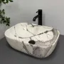 Умивальник (раковина) VBI RAVENNA SAND GLOSSY накладний — Photo 8