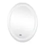 Дзеркало Qtap Mideya 500х700 з LED-підсвічуванням Touch, з антизапотіванням, з годинником, димером, рег. яскравості QT2078NCR5070W — Photo 8