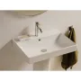 ONA умивальник 55x46x16 см, прямокутний, з отвором під змішувач, Fineceramic — Photo 9