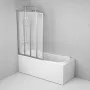 Душова шторка для ванни 100х140 см, поворотно-складна AM.PM WU80BS-100-140CT Like — Photo 8